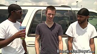 Can Aiden McAllister take two massive black cocks?