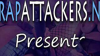 Nasty Boxer Strapon Fucks Blonde With Big Tits And Tattoo