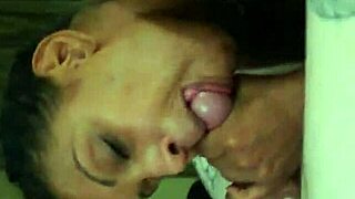 i got my face fucked by a big black cock in this homemade interracial session