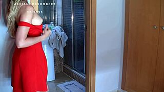 when my dad gets home i get horny and he fucks my tight pussy creampie