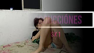 stepsister wants blowjob to warm up and orgasm