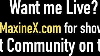 Asian lover Maxine X rides Sybian hard for intense pleasure like a pro cowgirl