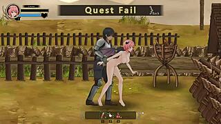 Pink Haired Girl Intensely Fucks Army Soldiers in Succubus Guild Hentai