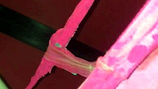 Is that shemale teasing in the glory hole?