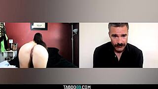 The troubled student Keisha Grey performs a sexy cam show for her mentor, masturbating with dildo until she cums.