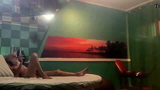 couple engages in front and back sex with anal assfucking in voyeur amateur setting.