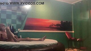 couple engages in front and back sex with anal assfucking in voyeur amateur setting.