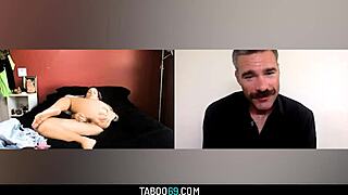 The troubled student Keisha Grey performs a sexy cam show for her mentor, masturbating with dildo until she cums.