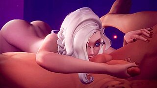 wow, new hot sex with dr. lily in 3d hentai!