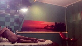 couple engages in front and back sex with anal assfucking in voyeur amateur setting.