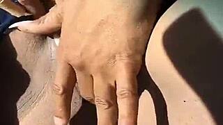 Ebony Milf Thot Squirts Wetly In Front Seat Of Car During Homemade Creampie Session