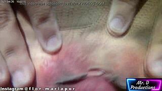 i watched a horny girl masturbate her big pussy in the river, naked and eager for strangers