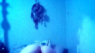 A young petite person records a verification video to confirm their identity and details