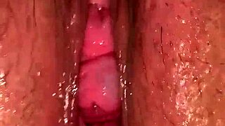 Big titty BBW wife enjoys fisting sessions at home.