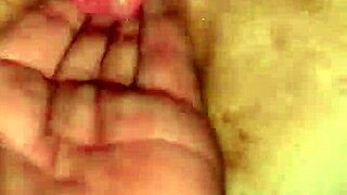 Big titty BBW wife enjoys fisting sessions at home.