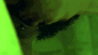 Lily Love gets a blowjob and fucks in the shower, cumshot included! 💦🛁