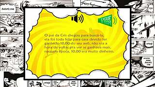 Vovô Sapeca - Netinha Chantageada - Como Tudo Começou - Volume 1 - HQ Comic Pornô - Cristina Almeida 😏