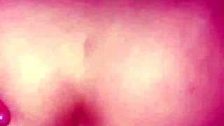 I watch my blonde wife masturbate and fuck her husband completely on red.