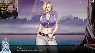 anime girl gives blowjob to monster cock creampie