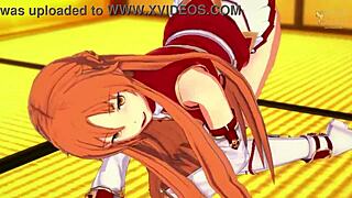 i can’t believe asuna’s wild pov sex in that village room