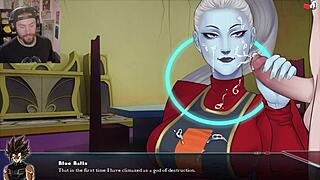 anime girl gives blowjob to monster cock creampie