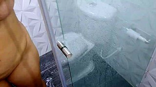 I Interrupt My Mother-In-Law's Shower For A Hot Blowjob 😏