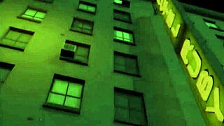 Interracial cock sucking with petite Japanese anime babe in hardcore fetish scene