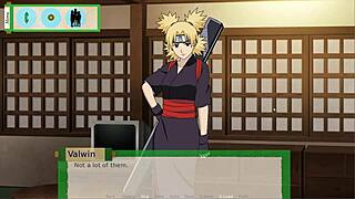 Temari's Full Slut Handjob in Jikage Rising Arc 2 Episode 6