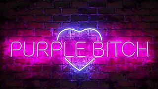 hey maid, serve my cock now! purple bitch demands
