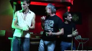 Carmella bing is a busty babe who enjoys group activities with friends