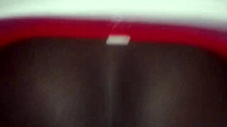 the gay dom top fucks the fat booty bottom bareback and cums interracial