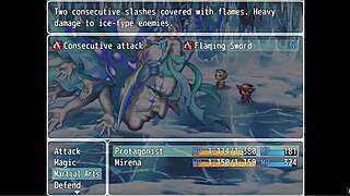 Mirena's Manor Hentai Game Episode 7: Outdoor Massage Scene to Warm You Up