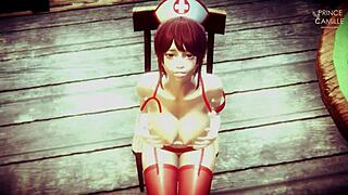 Japanese Nurse Ayumi Need A Sample From You