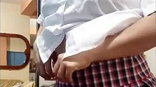 Student girl sends hot pussy video to professor 😈