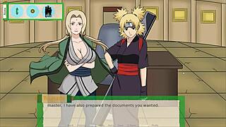 Temari's Full Slut Handjob in Jikage Rising Arc 2 Episode 6