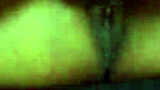 She bent over in doggystyle while he licked her ebony pussy. Then he fucked her hard and she rode him cutely.