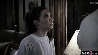 With a black boyfriend and a jealous friend watching her tattooed ass