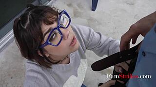 my nerdy step daughter wins my cock - lilith grace