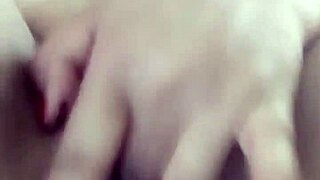 Pornstar poosoo plays with pussy