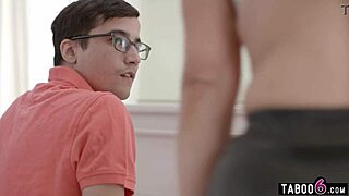 busty milf bunny madison, uh, motivates young student hard!