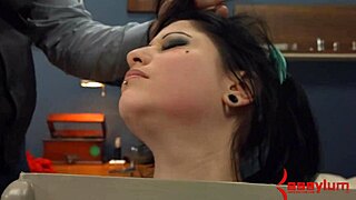 humiliated sub gets rammed doggystyle by lord