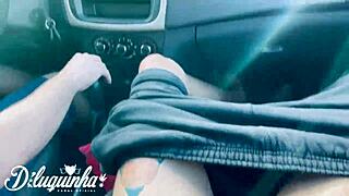 that tattooed brazilian driver was cute, so i gave him my dick outdoors?