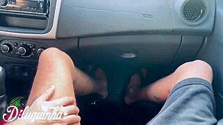 that tattooed brazilian driver was cute, so i gave him my dick outdoors?