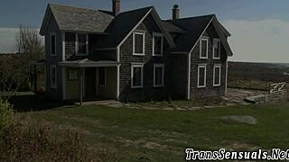 shemale babe tugs hard for a messy cumshot in high definition. her strokes get wilder each second.