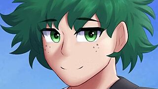 in this my hero academia hentai episode, the student receives unforgettable tuition with blowjobs and big tits from her teacher