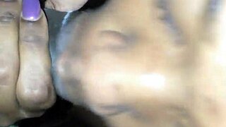 Oh, amateur blowjob on satin sheets is so hot and intense!