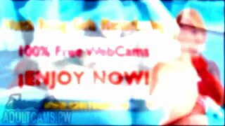 want to see this young teen girl use double dildos on her ass?