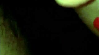 why is this beautiful whore masturbating her wet pussy?