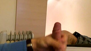 A gay man enjoys his solo time in a quiet room.