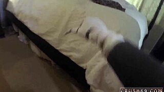 german teen explores first anal swallow